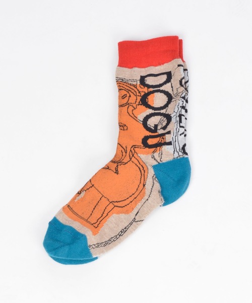 gomme（ゴム）の「土偶JQソックス（ソックス/靴下・レディース・チャコールグレー/グレー/ホワイト/ベージュ・FREE）」の4枚目の写真