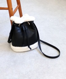 T・S・L | ムートン風巾着ショルダーバッグ(ショルダーバッグ)