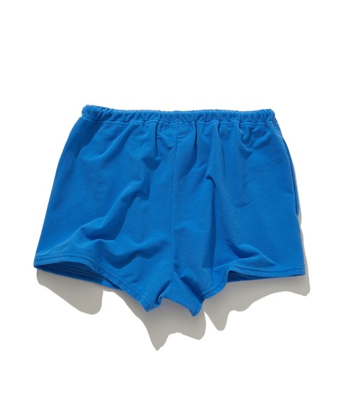 GUACAMOLE（ガカモレ）の「FUNCTIONAL PILE SHORT PANTS（ラッシュガード・レディース・ホワイト/オレンジ/ブルー・FREE）」の6枚目の写真