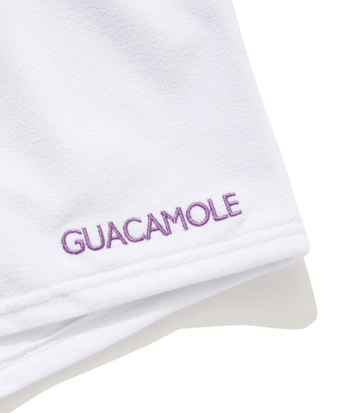 GUACAMOLE（ガカモレ）の「FUNCTIONAL PILE SHORT PANTS（ラッシュガード・レディース・ホワイト/オレンジ/ブルー・FREE）」の19枚目の写真