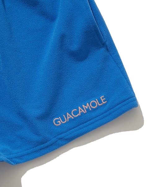 GUACAMOLE（ガカモレ）の「FUNCTIONAL PILE SHORT PANTS（ラッシュガード・レディース・ホワイト/オレンジ/ブルー・FREE）」の8枚目の写真