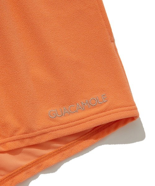 GUACAMOLE（ガカモレ）の「FUNCTIONAL PILE SHORT PANTS（ラッシュガード・レディース・ホワイト/オレンジ/ブルー・FREE）」の15枚目の写真