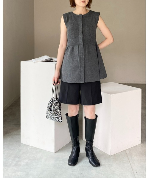 She's Closet（シーズクローゼット）の「2WAYキラキラビジュースパンコール巾着バッグ/ミニショルダーバッグ（ショルダーバッグ・レディース・ブラック/シルバー/マルチ・FREE）」の13枚目の写真