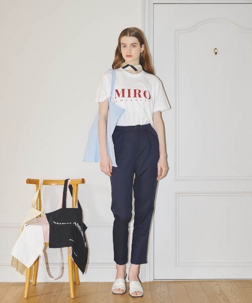MIRO AMURETTE（ミロアミュレット）の「MIRO tote no.10/ロゴトートバッグ（トートバッグ・レディース・パープル/ピンク/イエロー/ホワイト/ブルー/ブラック・FREE）」の17枚目の写真