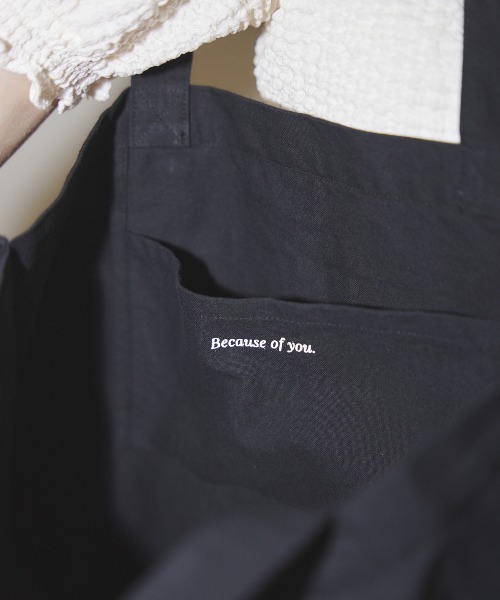 MIRO AMURETTE（ミロアミュレット）の「MIRO tote no.10/ロゴトートバッグ（トートバッグ・レディース・パープル/ピンク/イエロー/ホワイト/ブルー/ブラック・FREE）」の10枚目の写真