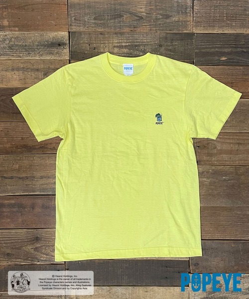 POPEYE(ポパイ)の「POPEYE 半袖Tシャツ(Tシャツ/カットソー・レディース・イエロー/ホワイト/ブラック・L/M/XL)」の9枚目の写真