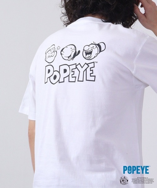 POPEYE(ポパイ)の「POPEYE 半袖Tシャツ(Tシャツ/カットソー・レディース・イエロー/ホワイト/ブラック・L/M/XL)」の14枚目の写真