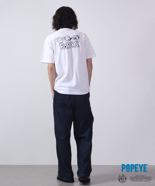 POPEYE ロゴ Tシャツ / オプティックホワイト POPEYE Logo T-Shirt / Optic White - POPEYE ONLINE STORE