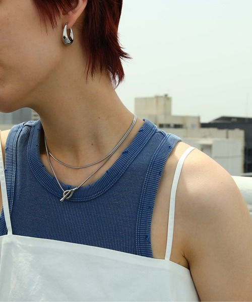 ORLEAN(オルレアン)の「【ORLEAN】 シンプルスネークチェーンネックレス 1.5mm 316L(ネックレス・レディース・ゴールド/シルバー・フリー)」の16枚目の写真