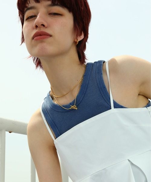 ORLEAN(オルレアン)の「【ORLEAN】 シンプルスネークチェーンネックレス 1.5mm 316L(ネックレス・レディース・ゴールド/シルバー・フリー)」の12枚目の写真