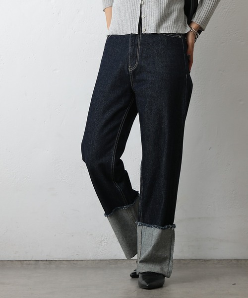 セール】ロールアップデニム（デニムパンツ）｜COLONY 2139（コロニー