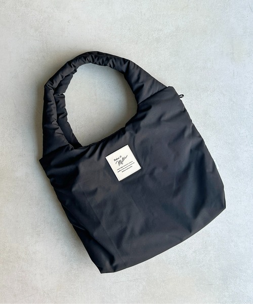 MILLER（ミラー）の「パフトートバッグ（トートバッグ・メンズ・ブラック/アイボリー/グレー・FREE）」の2枚目の写真