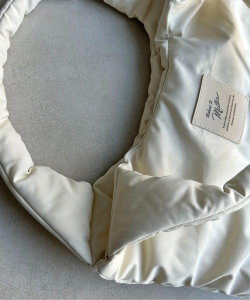 MILLER（ミラー）の「パフトートバッグ（トートバッグ・メンズ・ブラック/アイボリー/グレー・FREE）」の10枚目の写真