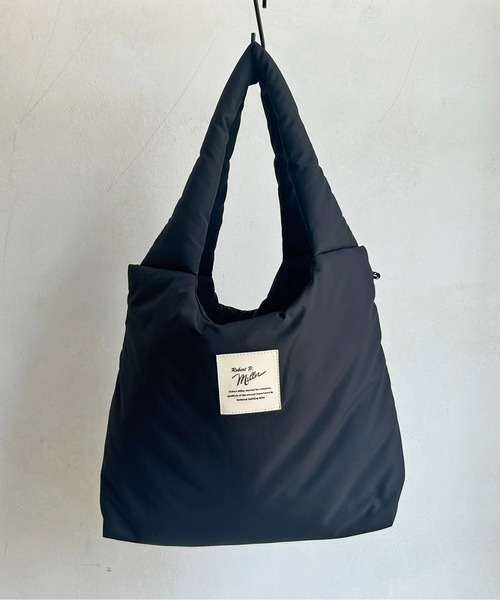 MILLER（ミラー）の「パフトートバッグ（トートバッグ・メンズ・ブラック/アイボリー/グレー・FREE）」の12枚目の写真