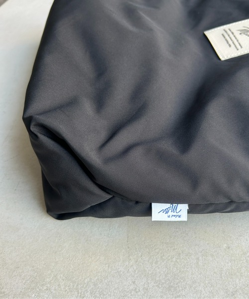 MILLER（ミラー）の「パフトートバッグ（トートバッグ・メンズ・ブラック/アイボリー/グレー・FREE）」の15枚目の写真