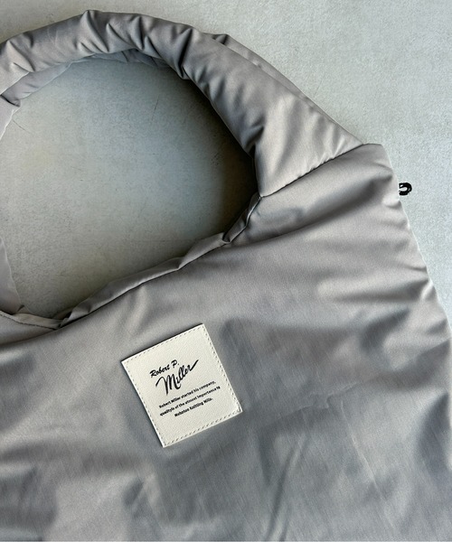 MILLER（ミラー）の「パフトートバッグ（トートバッグ・メンズ・ブラック/アイボリー/グレー・FREE）」の18枚目の写真