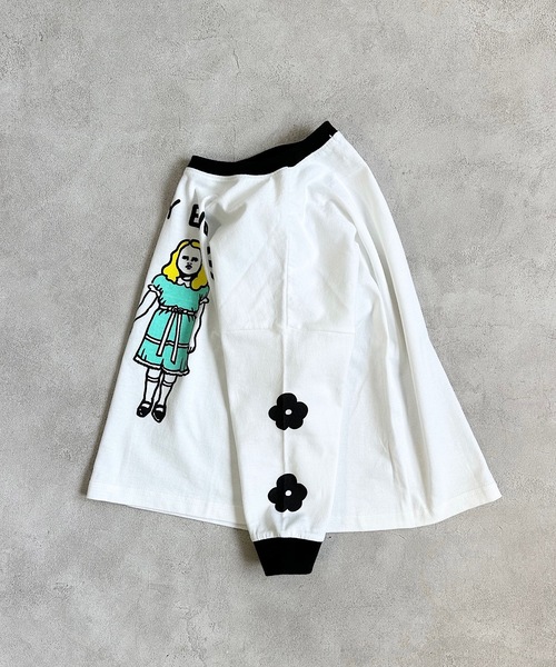 MARKEY'S（マーキーズ）の「【YUKI HORIMOTO】別注ロンT（80～150cm）（Tシャツ/カットソー・キッズ・オフホワイト/グレー/ホワイト・150/100/110/120/80/130/140/90）」の18枚目の写真