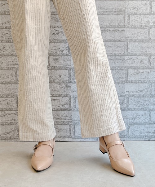 Noubel Voug Relax（ヌーベルヴォーグリラックス）の「ポインテッドトゥメリージェーンパンプス（パンプス・レディース・ベージュ/ブラック/アイボリー・S/LL/3L/M/L）」の9枚目の写真