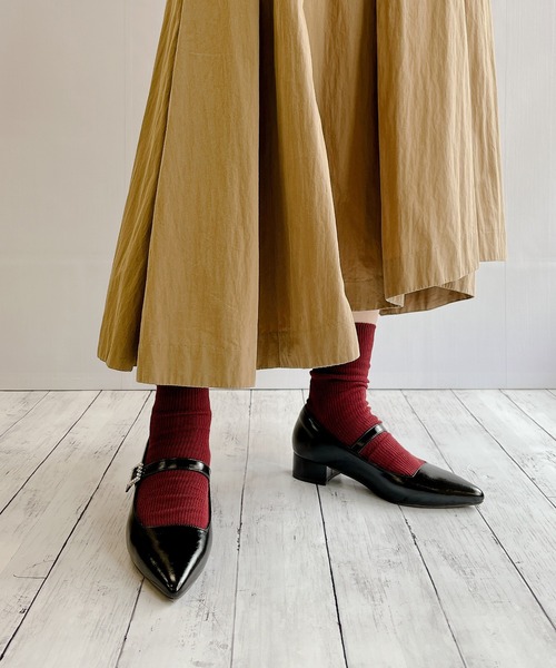 Noubel Voug Relax（ヌーベルヴォーグリラックス）の「ポインテッドトゥメリージェーンパンプス（パンプス・レディース・ベージュ/ブラック/アイボリー・S/LL/3L/M/L）」の10枚目の写真