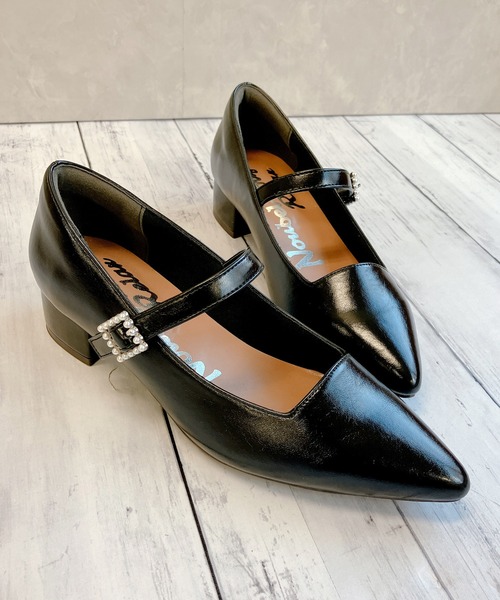 Noubel Voug Relax（ヌーベルヴォーグリラックス）の「ポインテッドトゥメリージェーンパンプス（パンプス・レディース・ベージュ/ブラック/アイボリー・S/LL/3L/M/L）」の13枚目の写真