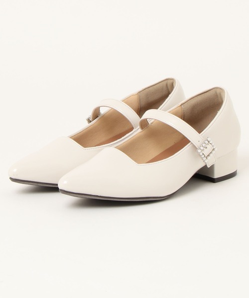 Noubel Voug Relax（ヌーベルヴォーグリラックス）の「ポインテッドトゥメリージェーンパンプス（パンプス・レディース・ベージュ/ブラック/アイボリー・S/LL/3L/M/L）」の20枚目の写真