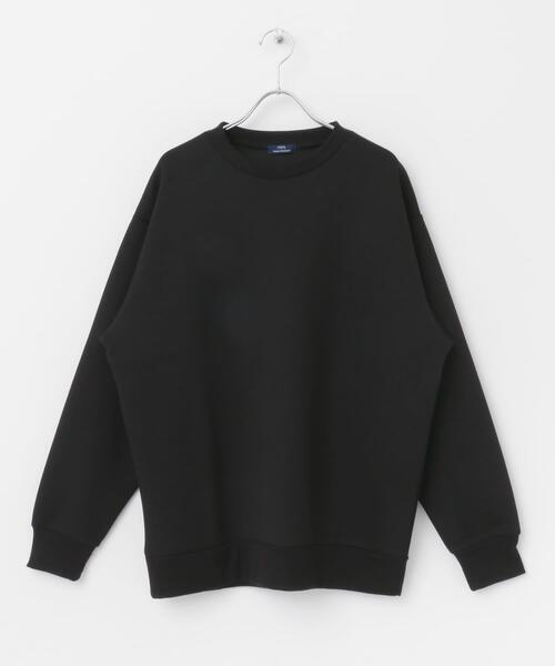 ITEMS URBANRESEARCH（アイテムズ アーバンリサーチ）の「TRストレッチダンボール クルーネックプルオーバー（スウェット・メンズ・ブルー/ブラック/グレー/グレー系その他・LARGE/MEDIUM）」の8枚目の写真