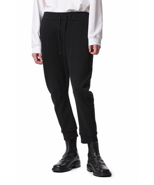 ATTACHMENT(アタッチメント)の「CO/PE ダブルニット スリーディメンショナルジョガー / CO/PE DOUBLE KNIT THREE DIMENSIONAL JOGGER(スウェットパンツ・メンズ・オフホワイト/ブラック/グレー・2/1/4/3)」の7枚目の写真