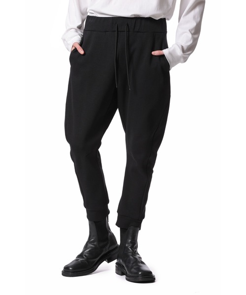 ATTACHMENT(アタッチメント)の「CO/PE ダブルニット スリーディメンショナルジョガー / CO/PE DOUBLE KNIT THREE DIMENSIONAL JOGGER(スウェットパンツ・メンズ・オフホワイト/ブラック/グレー・2/1/4/3)」の8枚目の写真