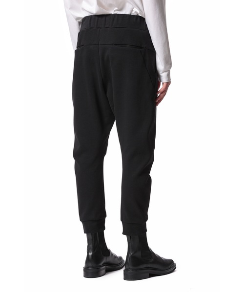 ATTACHMENT(アタッチメント)の「CO/PE ダブルニット スリーディメンショナルジョガー / CO/PE DOUBLE KNIT THREE DIMENSIONAL JOGGER(スウェットパンツ・メンズ・オフホワイト/ブラック/グレー・2/1/4/3)」の9枚目の写真
