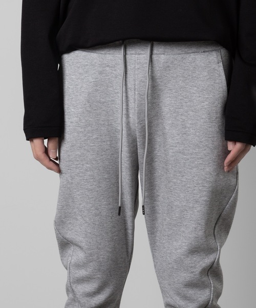 ATTACHMENT(アタッチメント)の「CO/PE ダブルニット スリーディメンショナルジョガー / CO/PE DOUBLE KNIT THREE DIMENSIONAL JOGGER(スウェットパンツ・メンズ・オフホワイト/ブラック/グレー・2/1/4/3)」の16枚目の写真