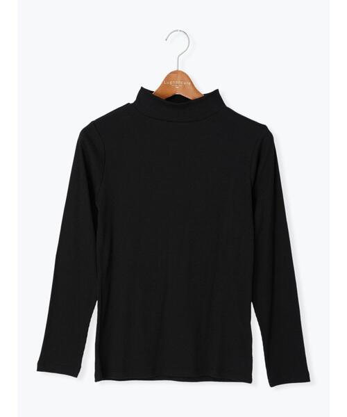 Lugnoncure(ルノンキュール)の「無地/ボーダーリブハイネックカットソー(Tシャツ/カットソー・レディース・オフホワイト/ホワイト/ブラック・F)」の15枚目の写真