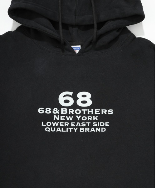 68&brothers(シックスティエイトアンドブラザーズ)の「68&BROTHERS シックスティーエイトアンドブラザーズ / "QB" Hooded Sweat(パーカー・メンズ・ブラック/アイボリー/グレー・X-LARGE/LARGE/MEDIUM)」の11枚目の写真