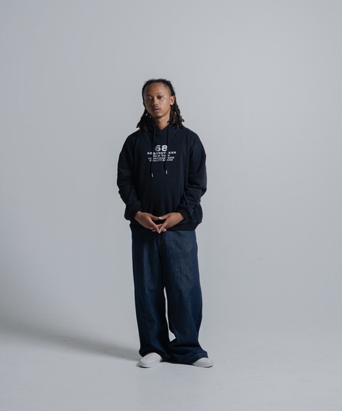 68&brothers(シックスティエイトアンドブラザーズ)の「68&BROTHERS シックスティーエイトアンドブラザーズ / "QB" Hooded Sweat(パーカー・メンズ・ブラック/アイボリー/グレー・X-LARGE/LARGE/MEDIUM)」の16枚目の写真