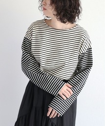 cepo | キリカエボーダーロンＴｅｅ(Tシャツ/カットソー)