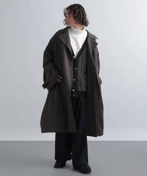 HARE（ハレ）の「ウラケタートルネックスウェット(HARE)（スウェット・メンズ・グレー/ホワイト/ブラック・SMALL/MEDIUM）」の4枚目の写真