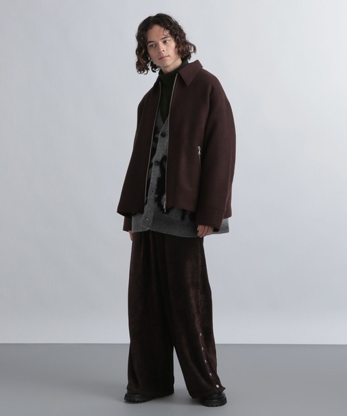 HARE（ハレ）の「ウラケタートルネックスウェット(HARE)（スウェット・メンズ・グレー/ホワイト/ブラック・SMALL/MEDIUM）」の8枚目の写真