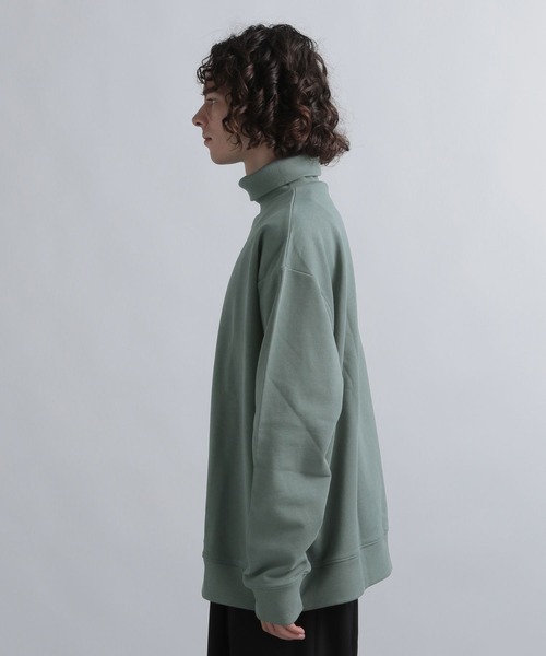 HARE（ハレ）の「ウラケタートルネックスウェット(HARE)（スウェット・メンズ・グレー/ホワイト/ブラック・SMALL/MEDIUM）」の14枚目の写真