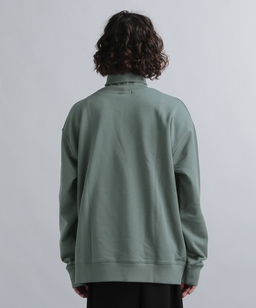 HARE（ハレ）の「ウラケタートルネックスウェット(HARE)（スウェット・メンズ・グレー/ホワイト/ブラック・SMALL/MEDIUM）」の15枚目の写真