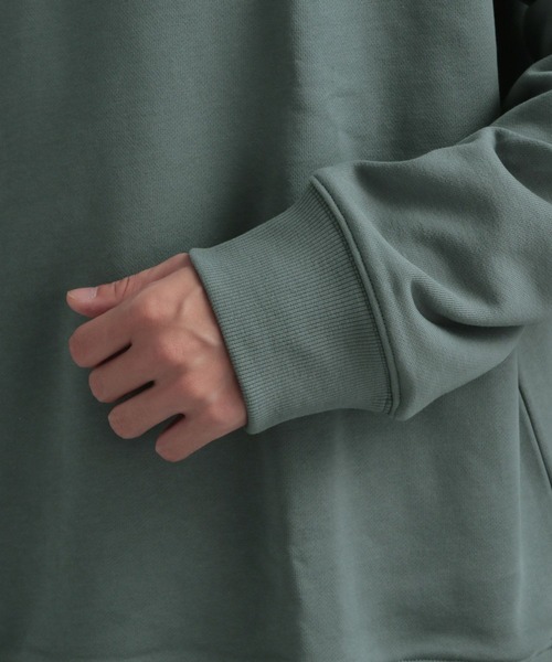 HARE（ハレ）の「ウラケタートルネックスウェット(HARE)（スウェット・メンズ・グレー/ホワイト/ブラック・SMALL/MEDIUM）」の19枚目の写真