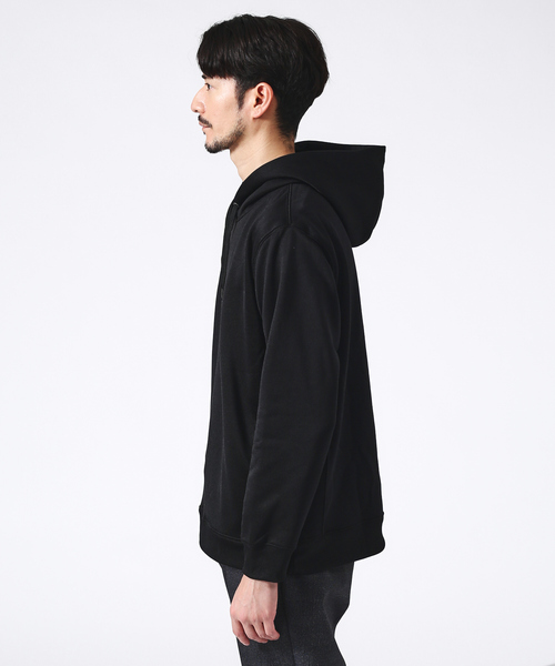 ABAHOUSE GRAY(アバハウスグレイ)の「エレガント スウェットパーカー(パーカー・メンズ・グレイッシュベージュ/オレンジ系その他/オフホワイト/ブラック・48/46)」の11枚目の写真