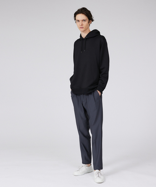 ABAHOUSE GRAY(アバハウスグレイ)の「エレガント スウェットパーカー(パーカー・メンズ・グレイッシュベージュ/オレンジ系その他/オフホワイト/ブラック・48/46)」の19枚目の写真