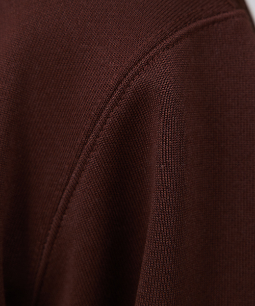 ABAHOUSE GRAY(アバハウスグレイ)の「エレガント スウェットパーカー(パーカー・メンズ・グレイッシュベージュ/オレンジ系その他/オフホワイト/ブラック・48/46)」の8枚目の写真