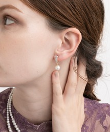 Cupid Heart | 【Cupid Heart】結婚式アクセ！ビジューリング×パールイヤリング(イヤリング)