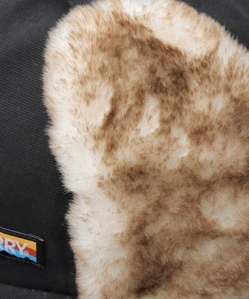 GERRY(ジェリー)の「ダックキャンバス イヤーフラップ 平ツバ フライトキャップ(キャップ・メンズ・ブラウン/ブラック・FREE)」の3枚目の写真