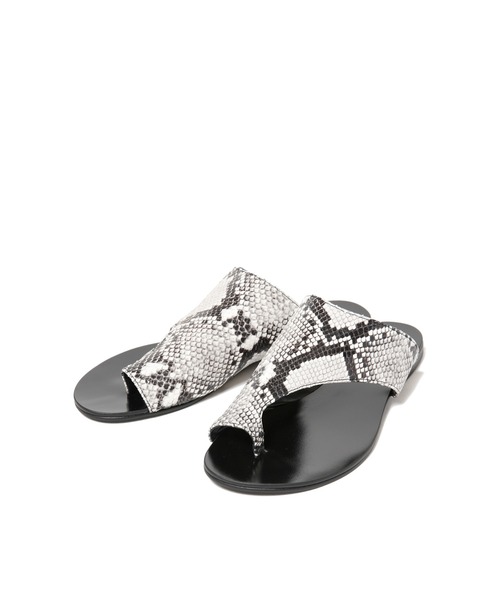 LAOCOONTE(ラオコンテ)の「LAOCOONTE LORENA PYTHON PRINT SANDAL(サンダル・レディース・パイソン・37/38)」の1枚目の写真