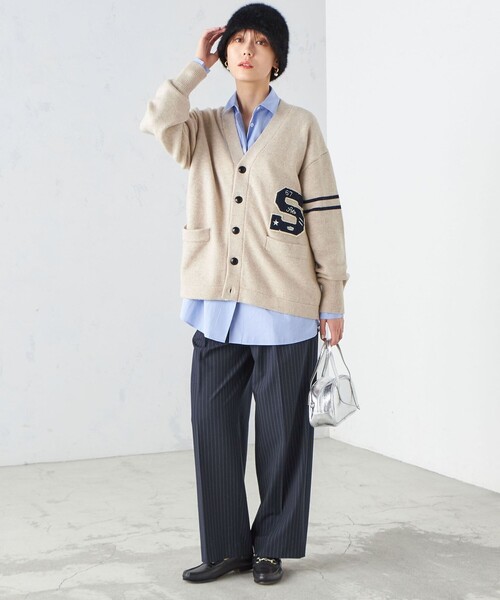 SHIPS(シップス)の「Perah:起毛 チューリップ ハット(ハット・レディース・ブラック/ライトグレー・ONE SIZE)」の18枚目の写真