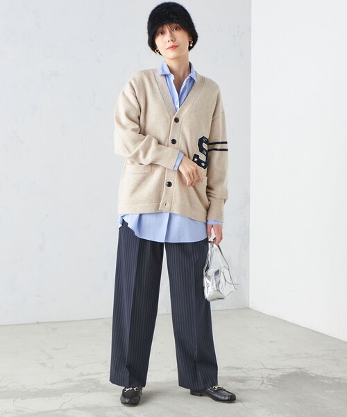SHIPS(シップス)の「Perah:起毛 チューリップ ハット(ハット・レディース・ブラック/ライトグレー・ONE SIZE)」の19枚目の写真