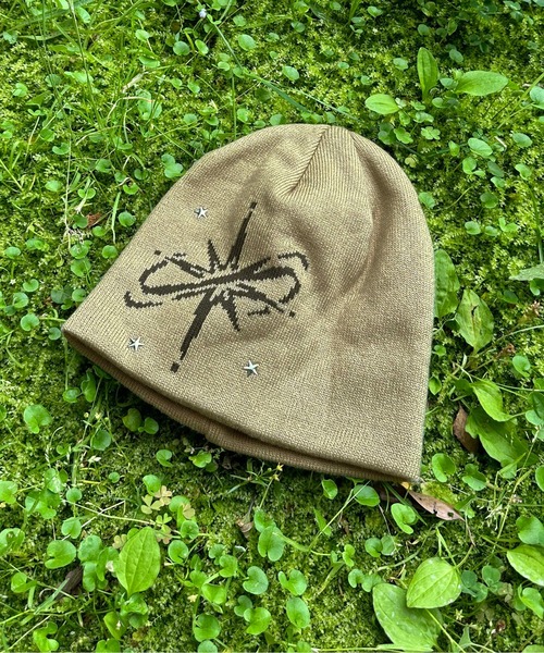 ERL star beanie スター ビーニー ERL Blue & White Stars Beanie ERL