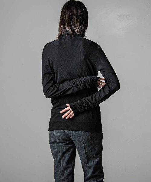 la.f…(ラエフ)の「【WEB限定商品】極上の肌触りカシミヤシルクシアーカットソー(Tシャツ/カットソー・レディース・ブラック系その他/オフホワイト/ライトグレー/ブラック・11号/9号)」の18枚目の写真