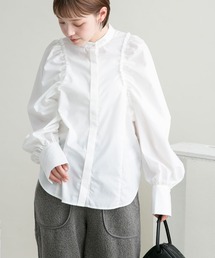 KBF | カットオフボリュームスリーブブラウス(シャツ/ブラウス)